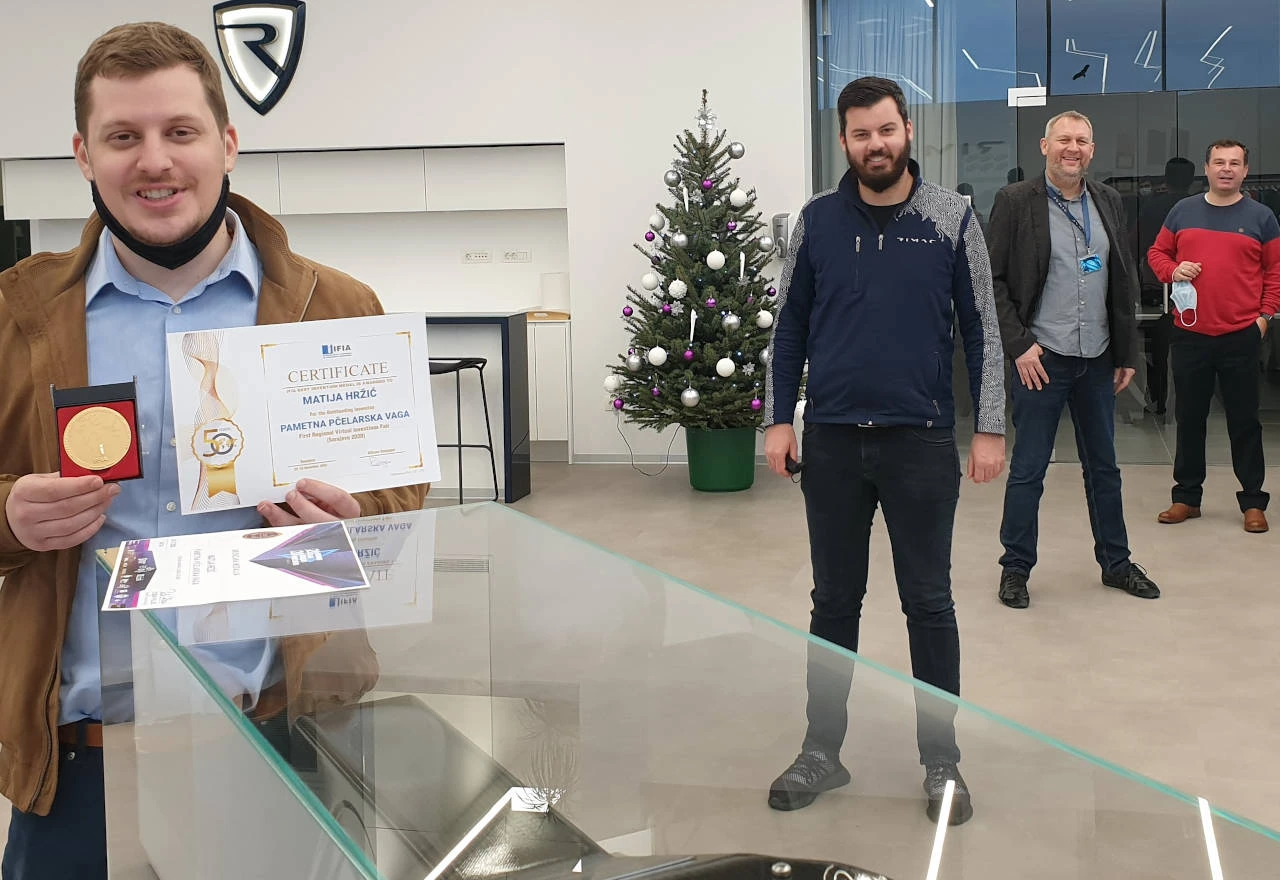 Priznanje za mladog inovatora uručeno u Rimac Automobili