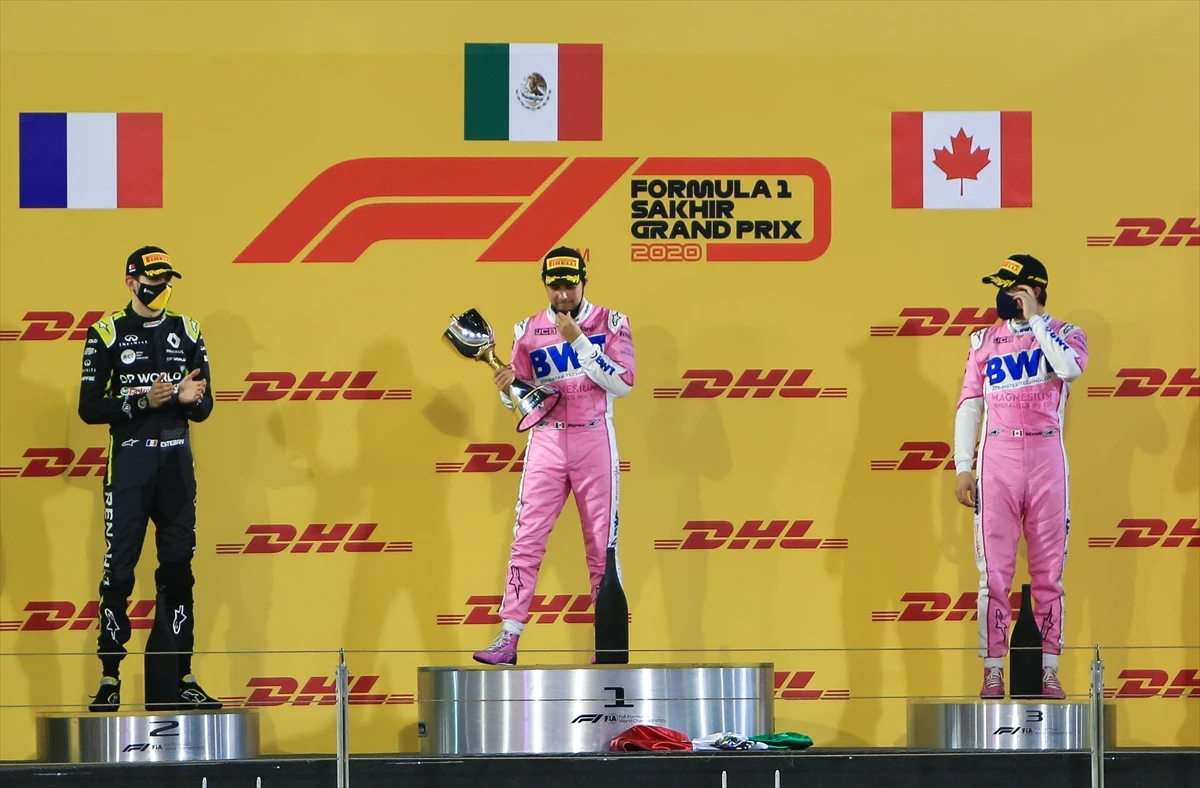 Sergio Perez slavio u utrci za Veliku nagradu Bahreina