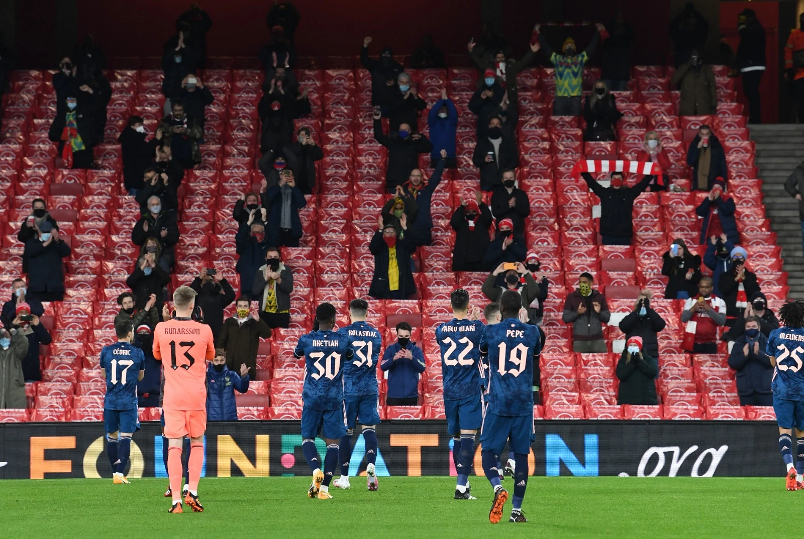 Arsenal igrao pred publikom: Vratili se engleski navijači na stadione