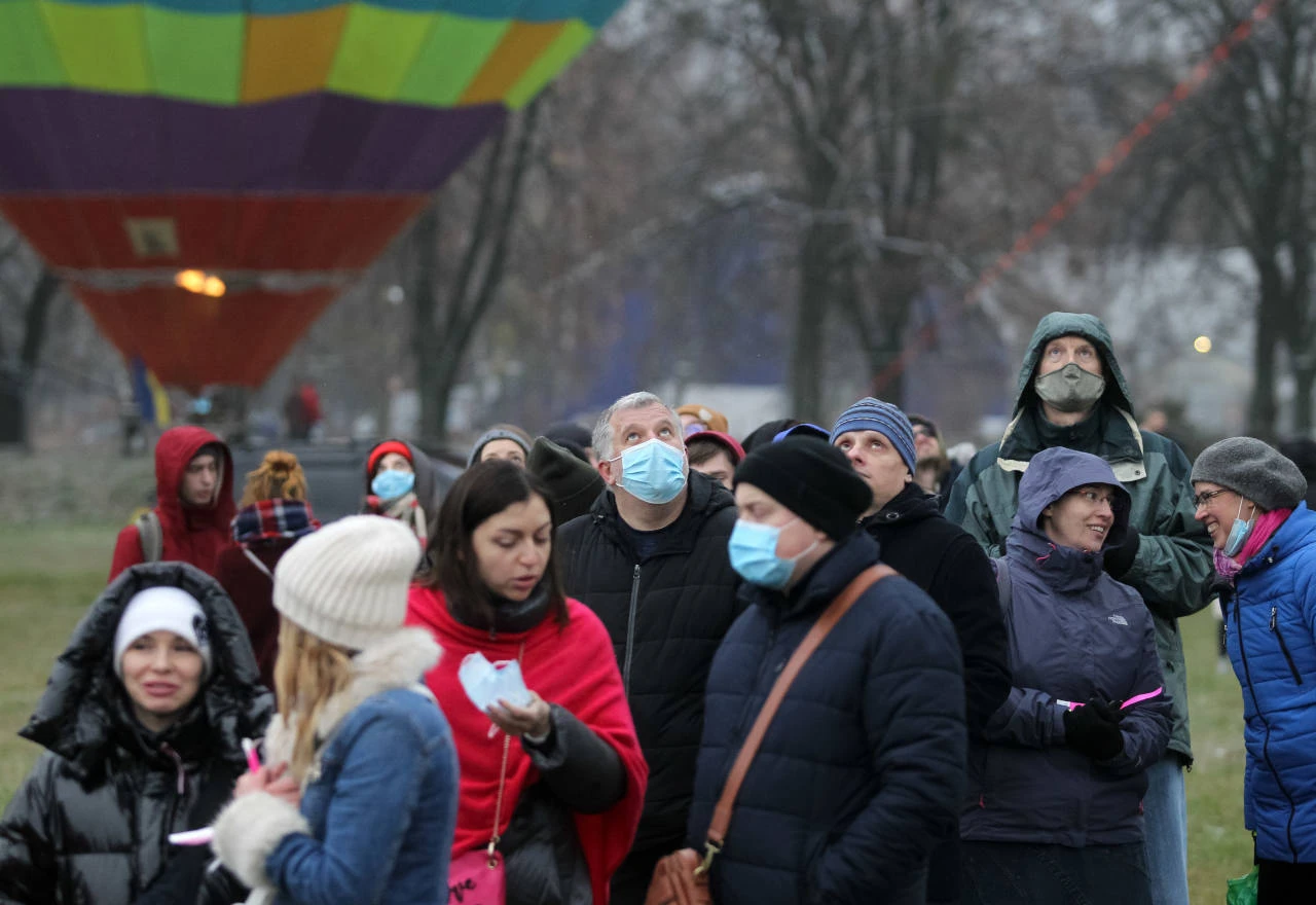 Odlična zabava na festivalu balona