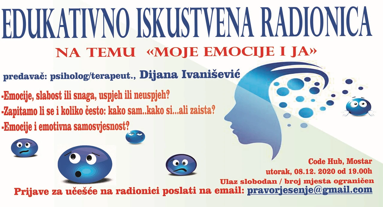 Edukativna radionica ''Moje emocije i ja'' u Code Hubu