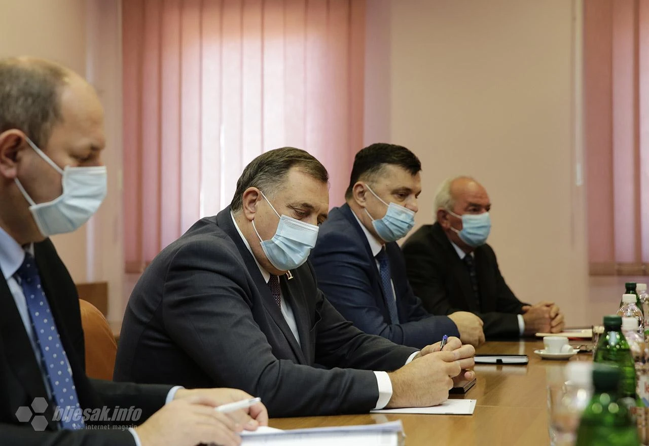 Čović i Dodik u Mostaru: Možda i treći