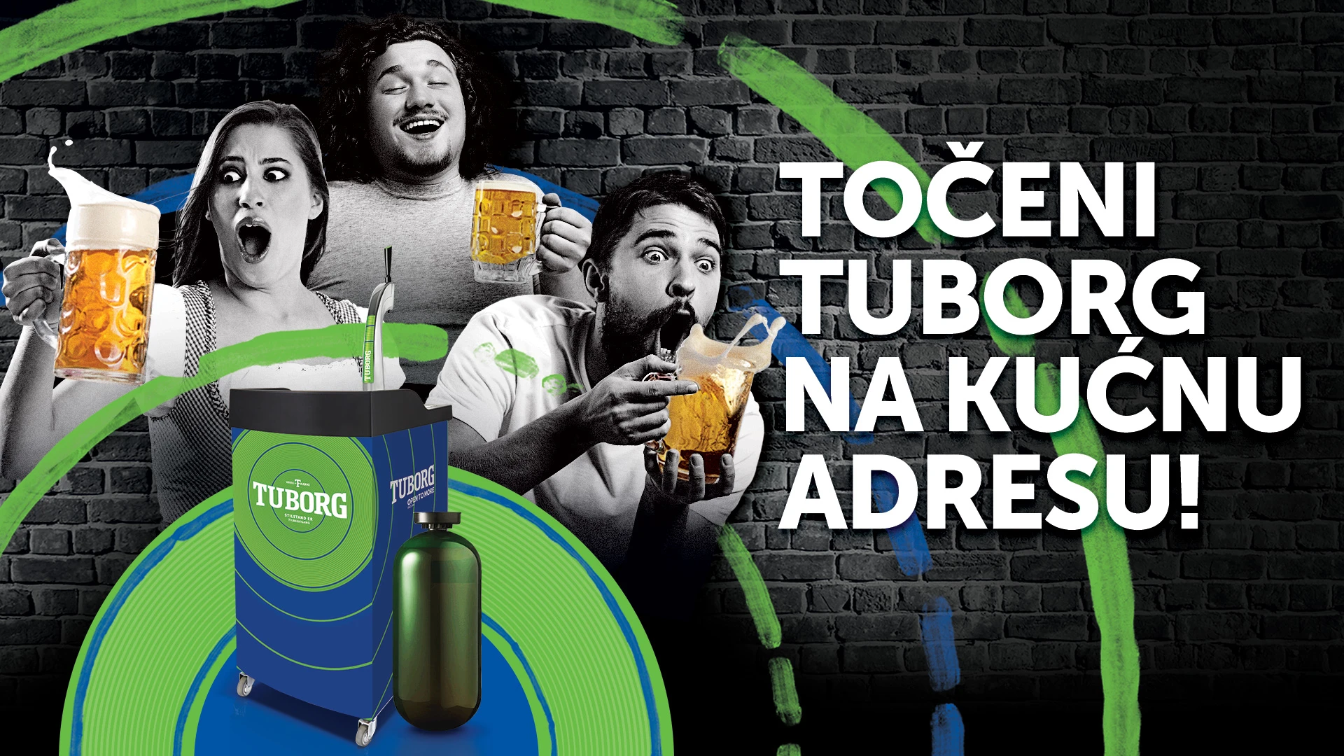 Tuborg patrola dolazi na kućna vrata!