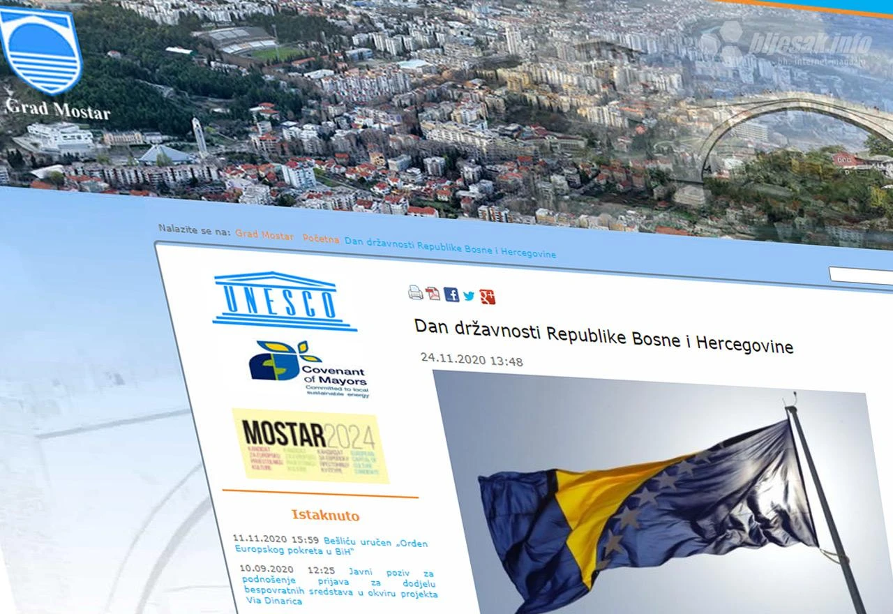 Kakav blam: Grad Mostar zapeo na Republici BiH!