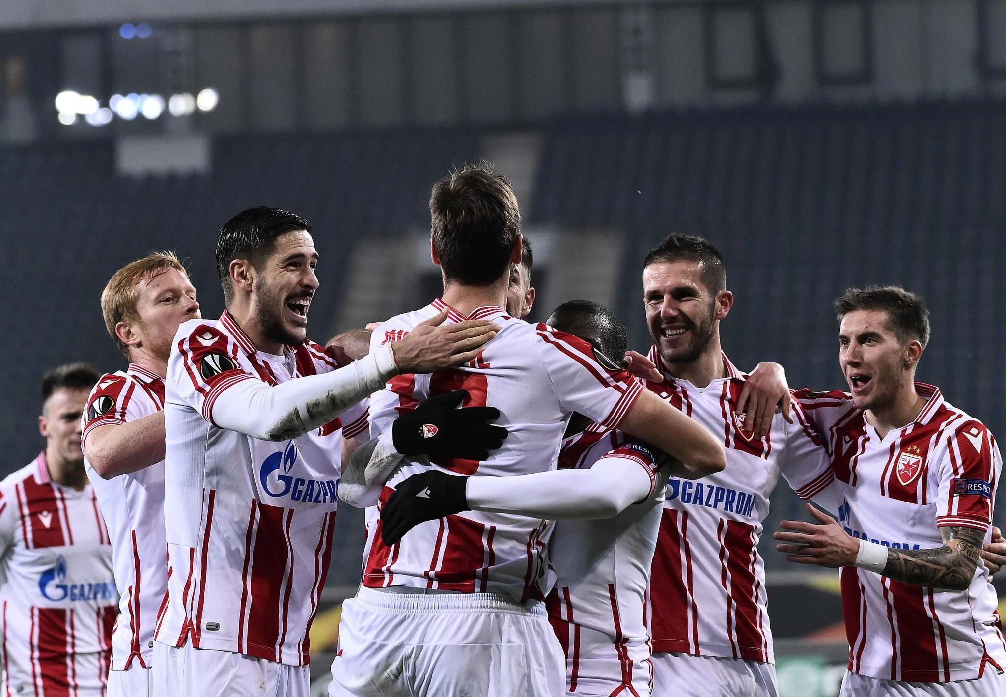 Crvena zvezda slavila u Belgiji i gotovo osigurala prolaz u drugu fazu
