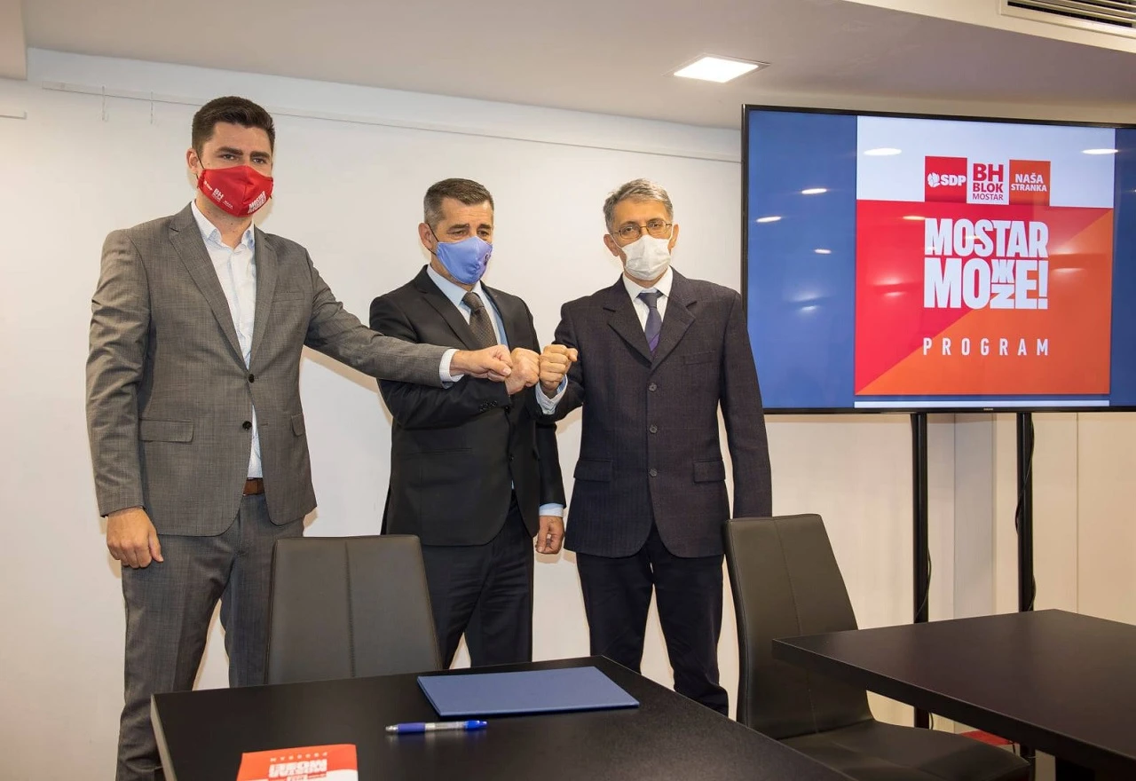 Bh. blok potpisao program za Mostar, podržala ga i Prva mostarska partija