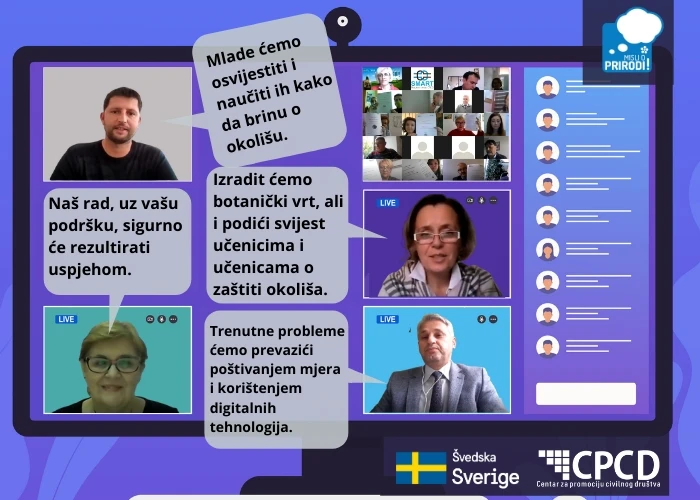 36 bh škola sudjeluje u projektu 'Misli o prirodi'