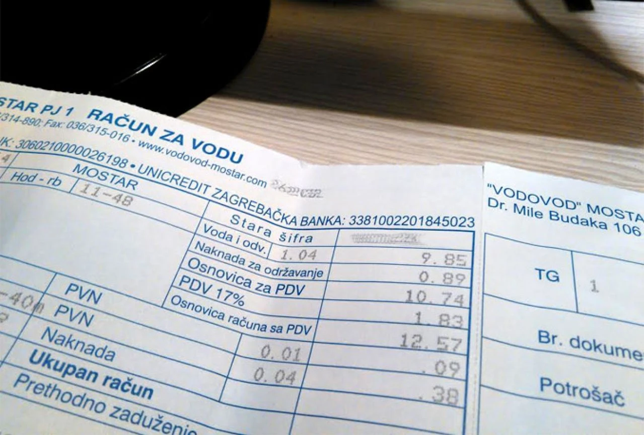 Čekaju li Mostarce nakon izbora veći računi za vodu?