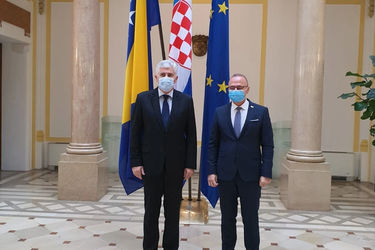 Čović i Grlić-Radman: Hrvati u BiH su nezaobilazan politički čimbenik