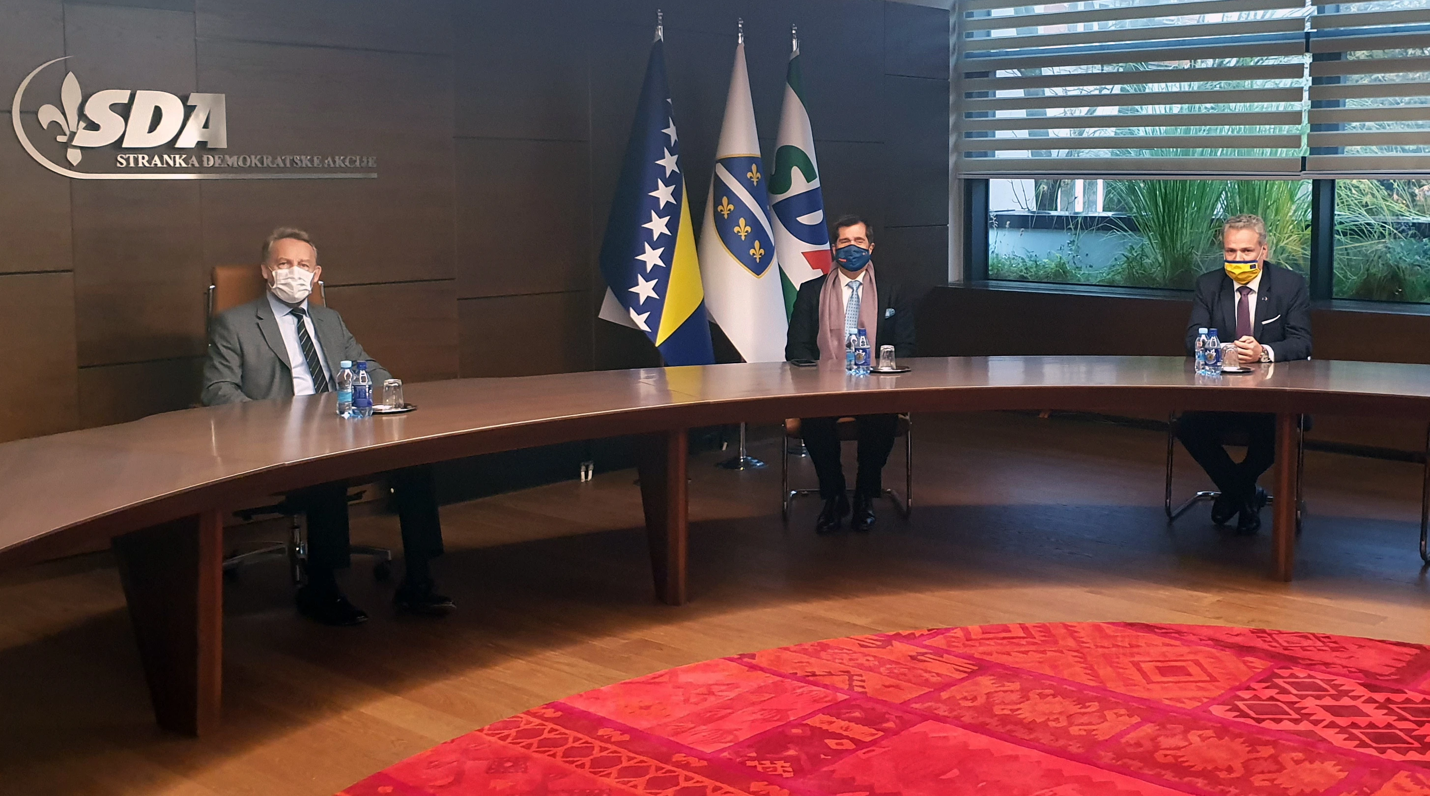 Sattler i Nelson kod Izetbegovića- uspješno realiziran izborni proces