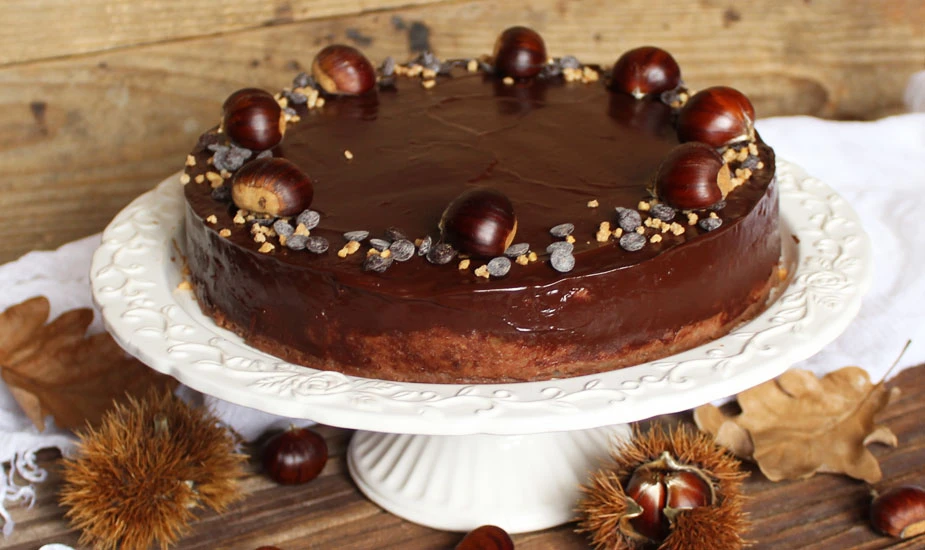 Napravite sočnu torta od kesten-pirea i čokolade