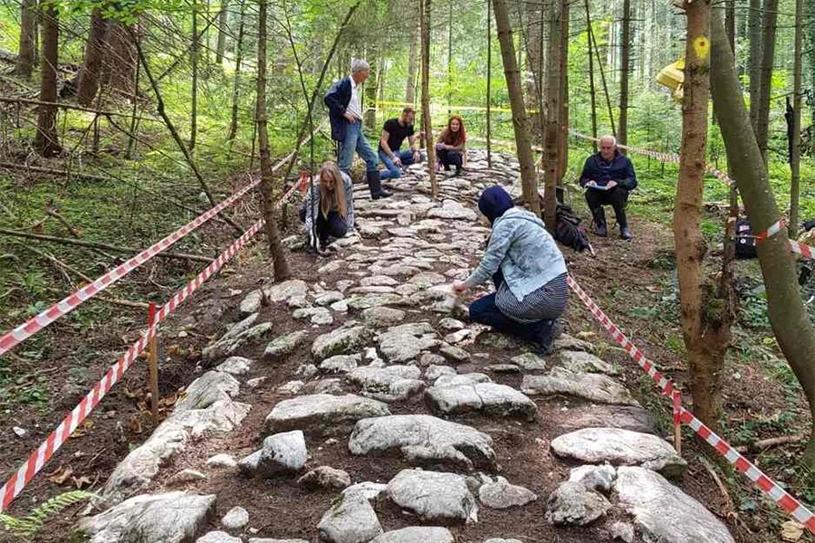 Na Konjuhu otkrivena cesta iz rimskog doba