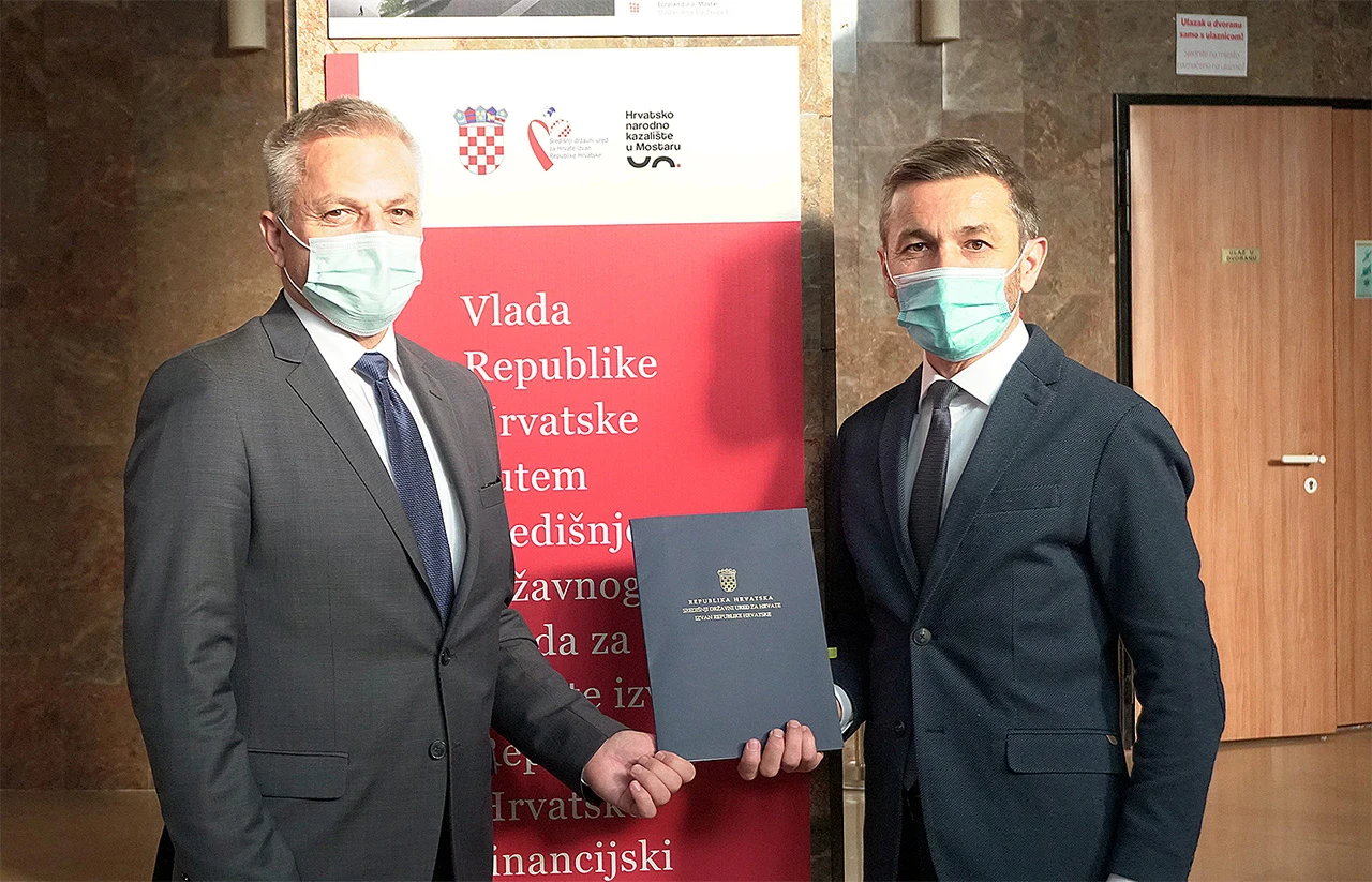  Vlada RH i u idućoj godini financijski će podržati projekte HNK Mostar