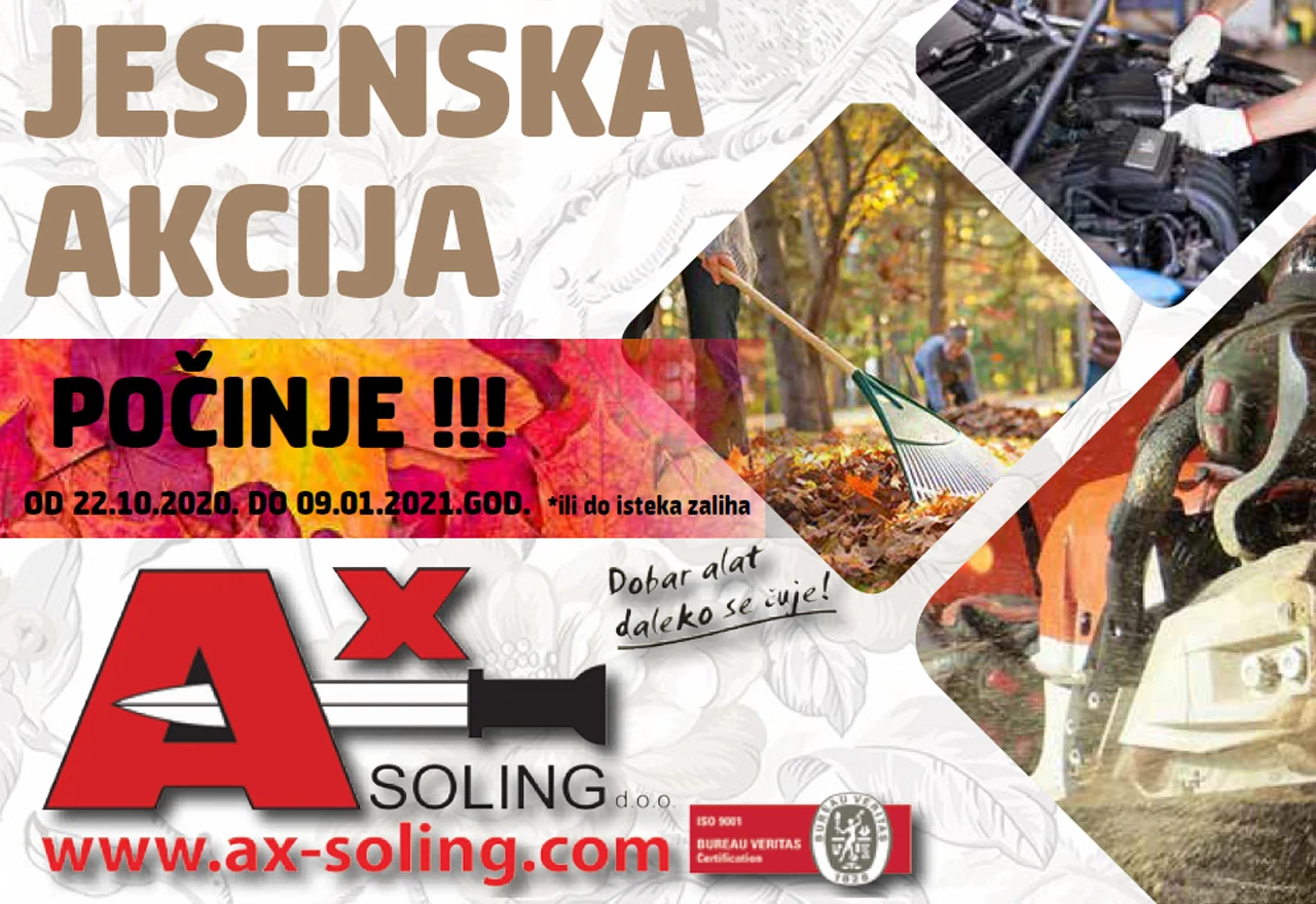 AX-Soling je za sve kupce pripremio jesensku akciju