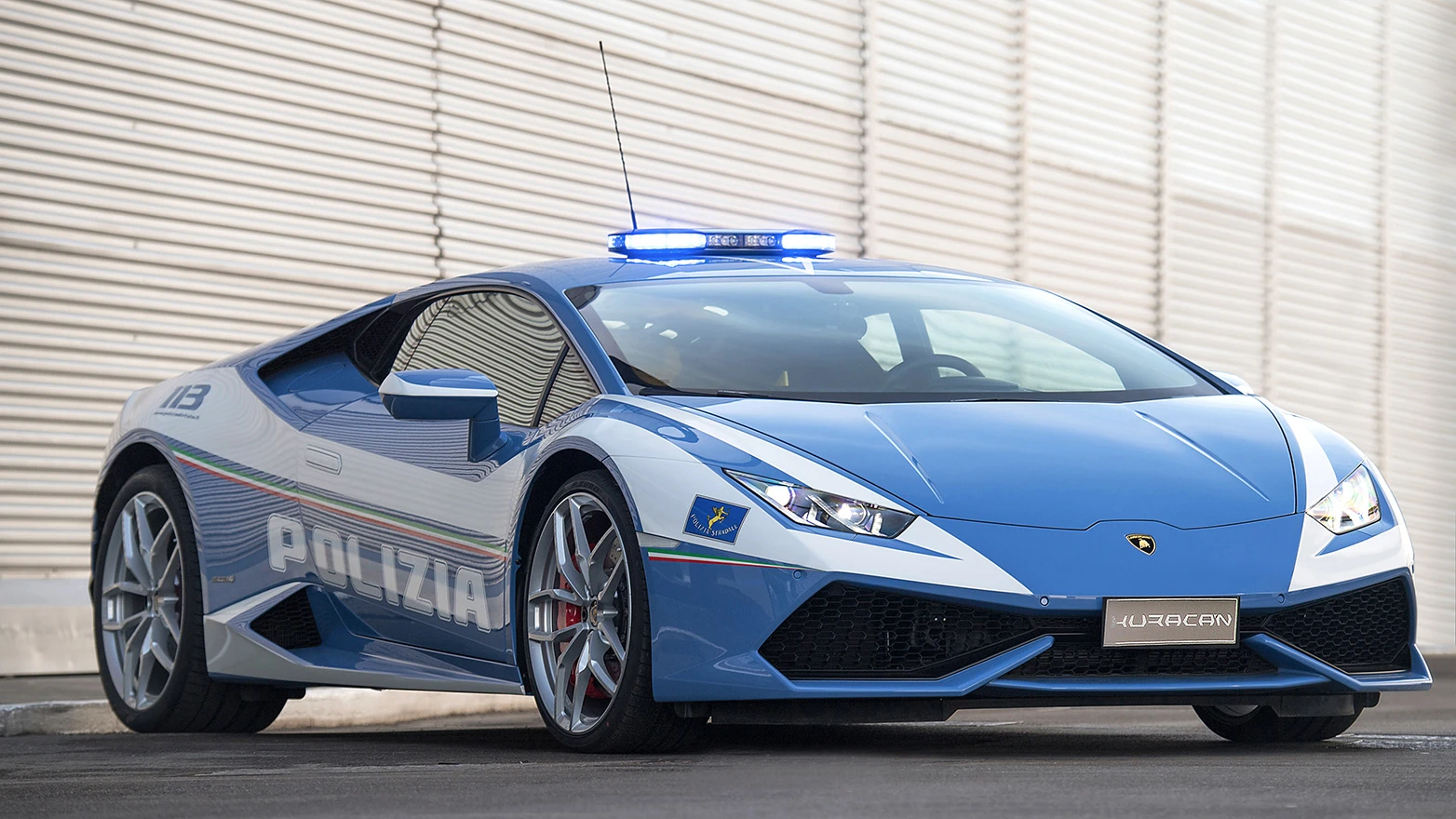 Plemenita uloga policijskog Lamborghini Huracana