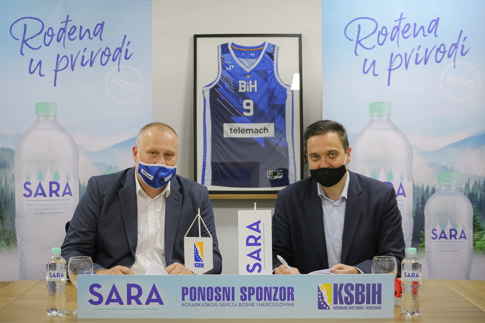 SARA je postala službena voda Košarkaškog saveza BiH