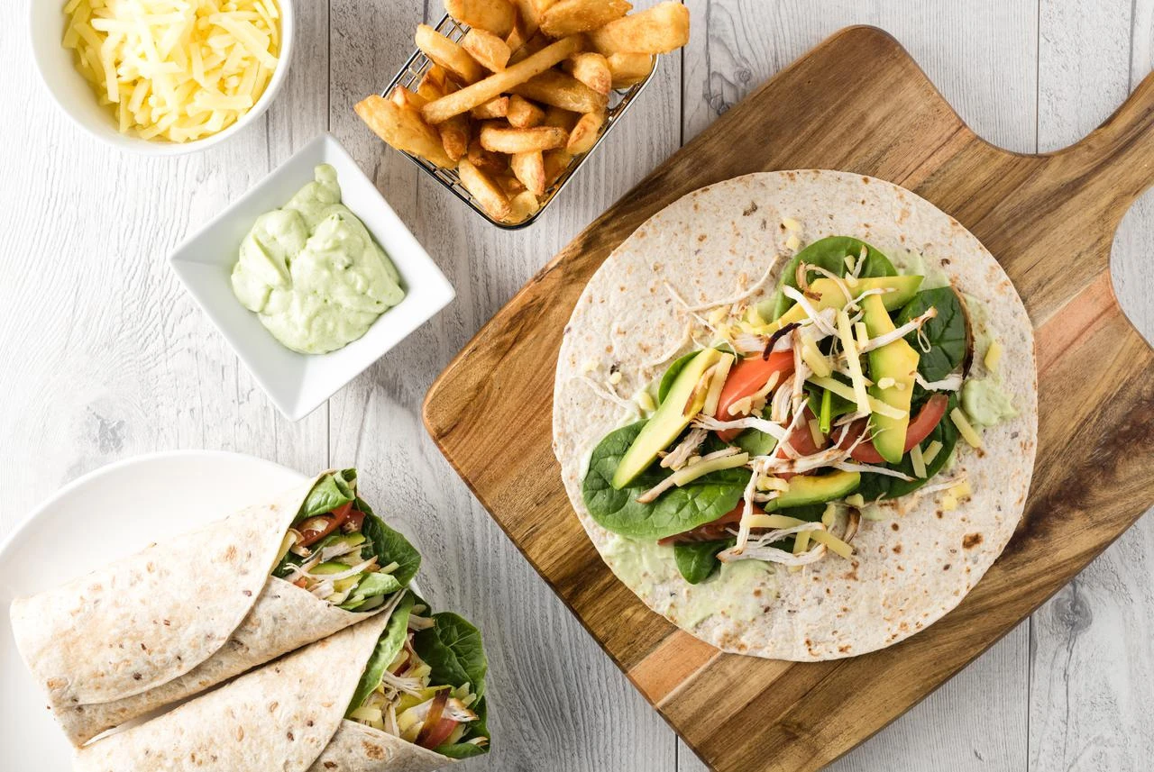 Slasne tortilje od ostataka piletine i povrća!