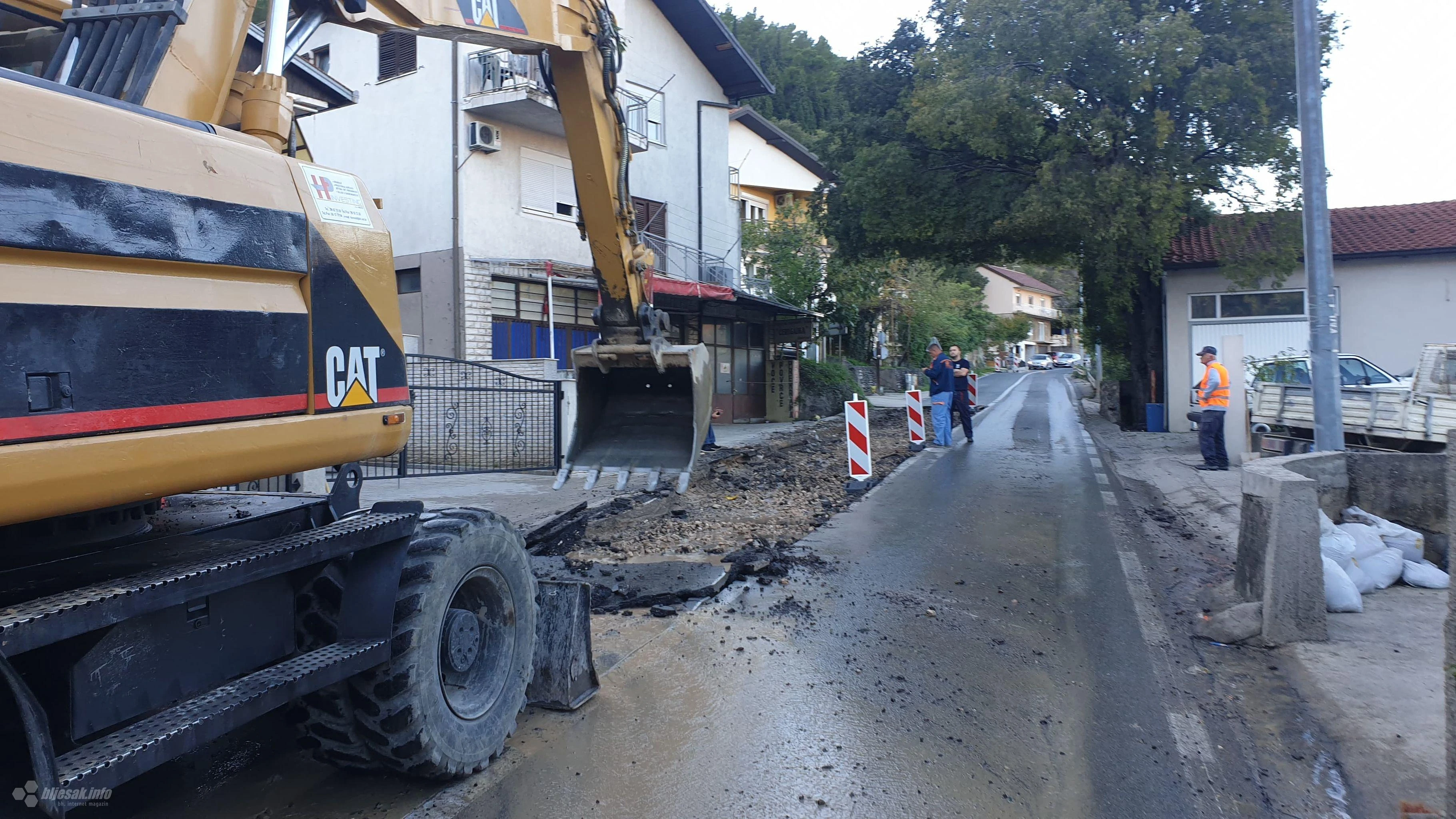 Odroni, magla i radovi