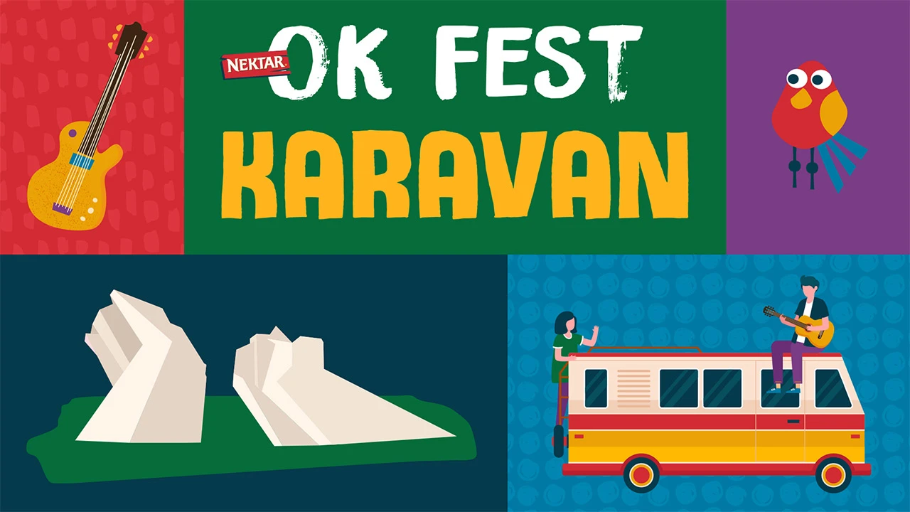 Nektar Ok Fest karavan za vikend u Trebinju
