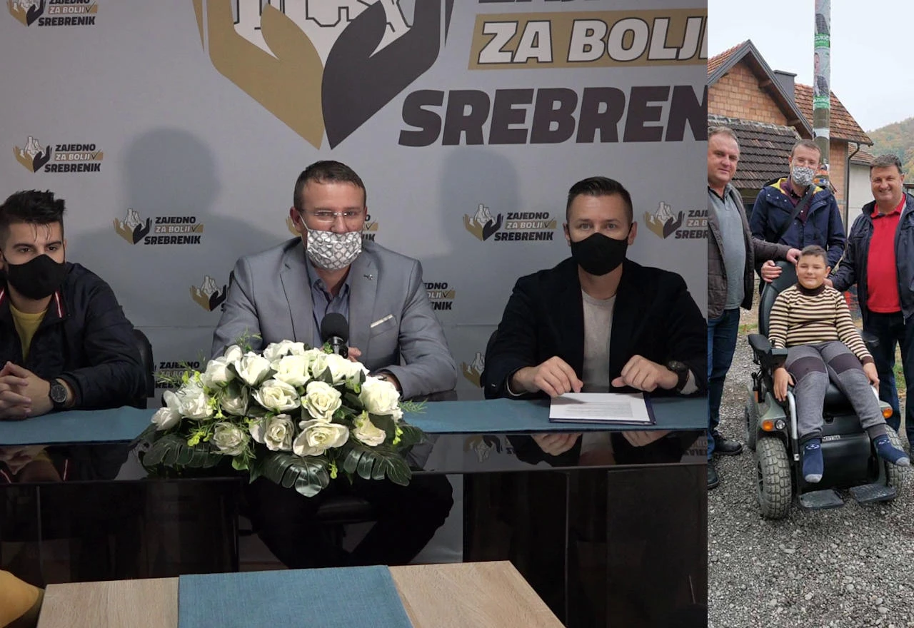 Druga strana izbora: Zajedno za bolji Srebrenik dio novca od kampanje daje u humanitarne svrhe