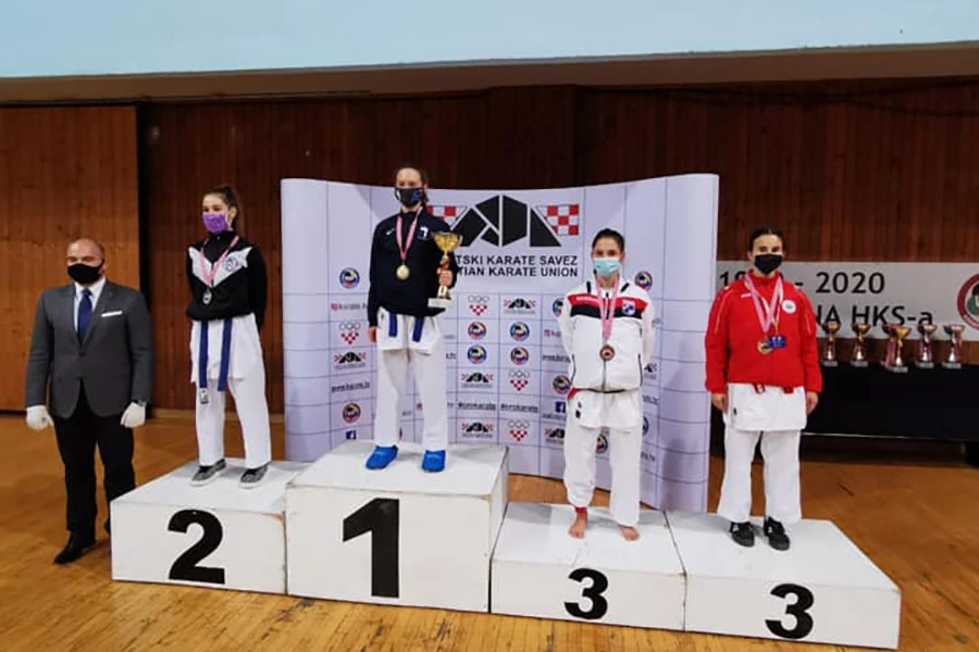 Ružica Hrkać treća na prvenstvu Hrvatske u karateu