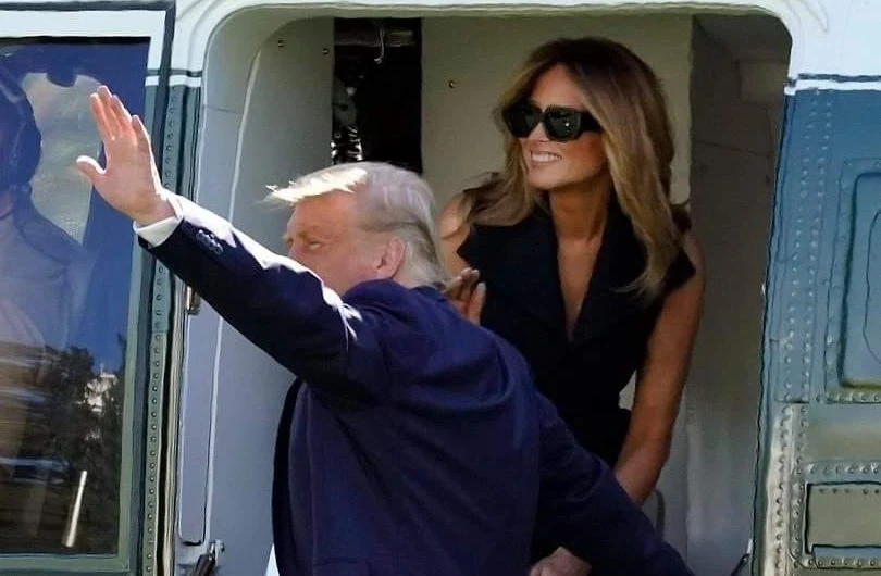 Nasmijana Melania? Nema šanse!
