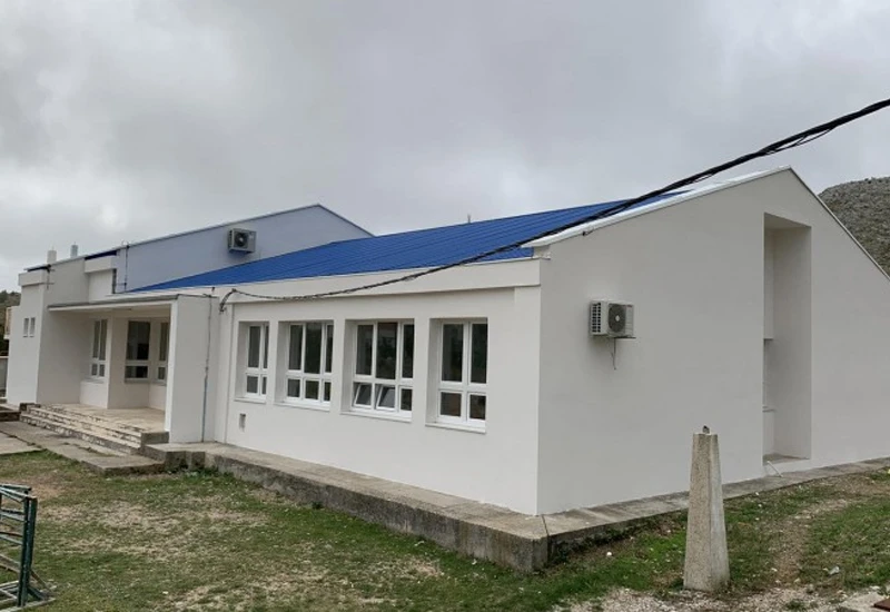 Utopljena zgrada Područnog odjela Ivanica Osnovne škole Ravno