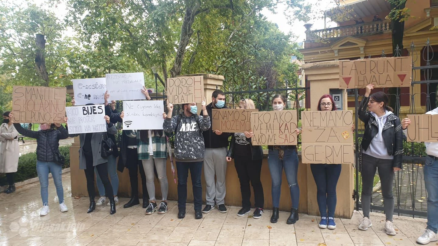 Mostar: Ako rektor SUM-a ne odgovori, studenti će opet na ulice!