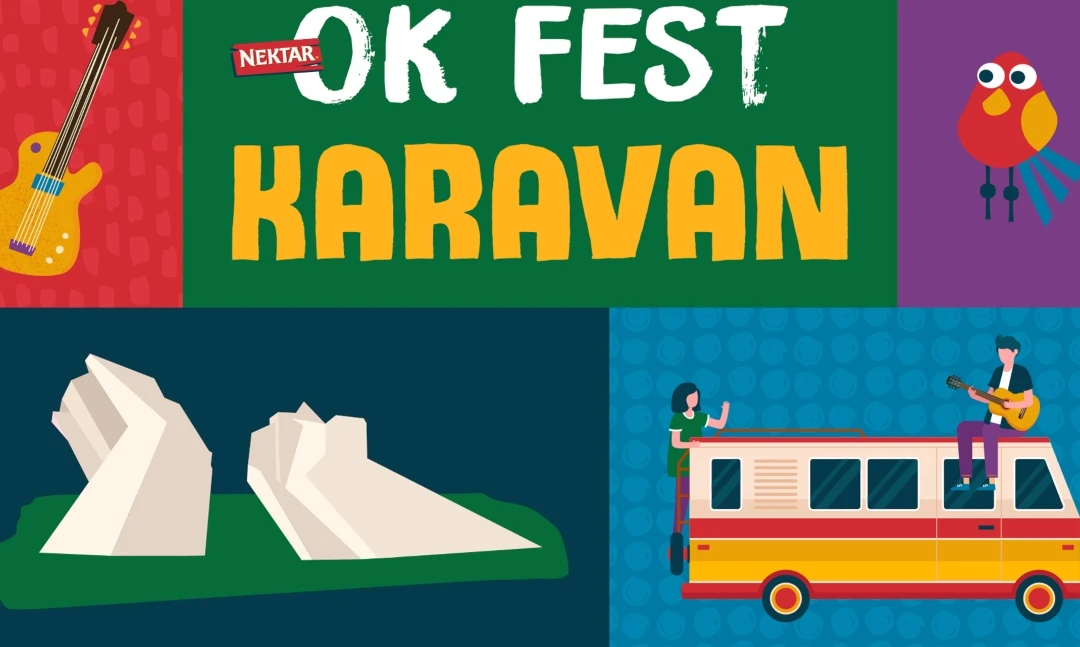 Nektar OK Fest karavan na putu kulture