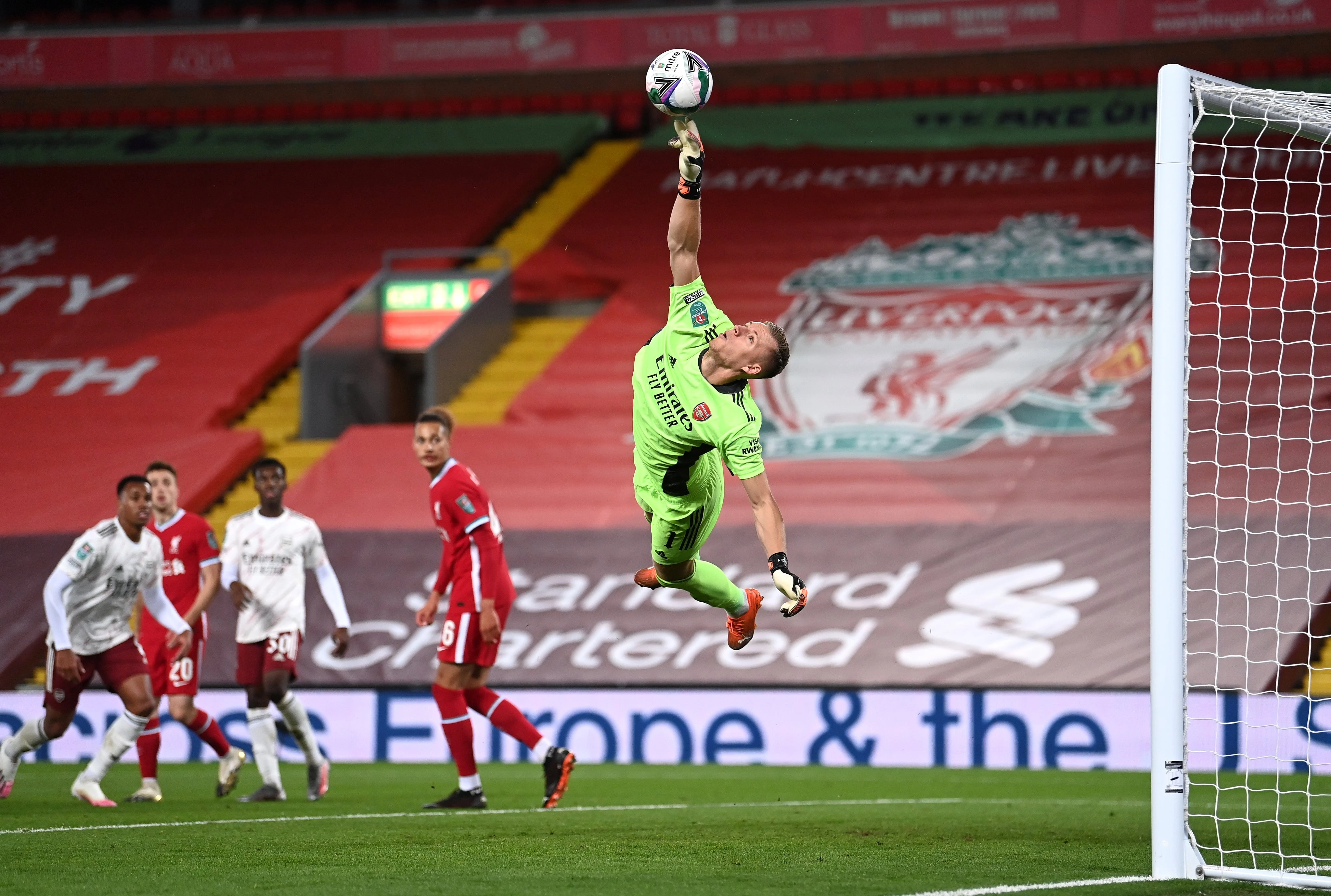 Arsenal izbacio Liverpool iz Liga kupa i to na Anfieldu