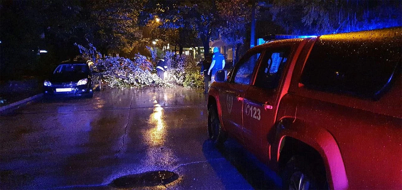Vatrogasci u akciji u Ulici Kneza Domagoja