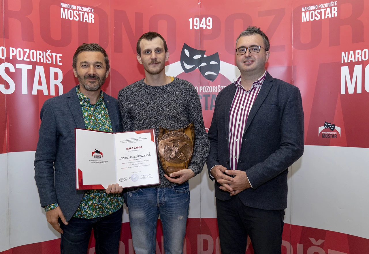 ''Mala liska'' za Dražena Pavlovića, u ponedjeljak predstava ''Putovanje''