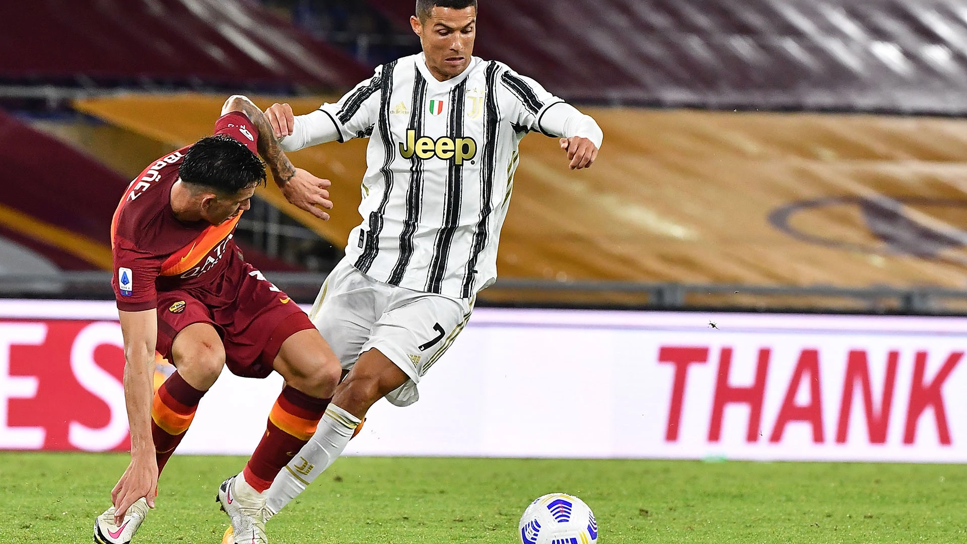 Ronaldo s igračem manje spasio Juve u derbiju kola protiv Rome