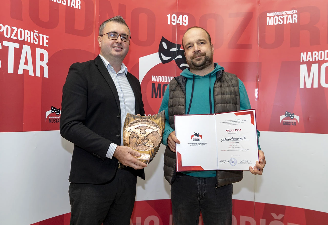 Ljubiši Savanoviću 'Mala liska' za najboljeg glumca večeri