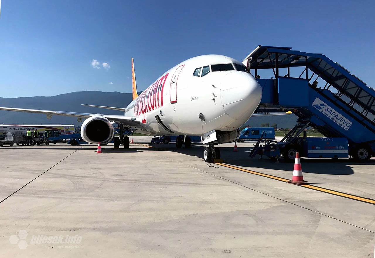 90% putnika manje na sarajevskom aerodromu