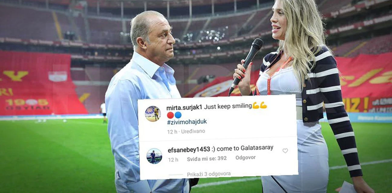 Mirta Šurjak svojim izgledom 'spržila' navijače Galatasarayja