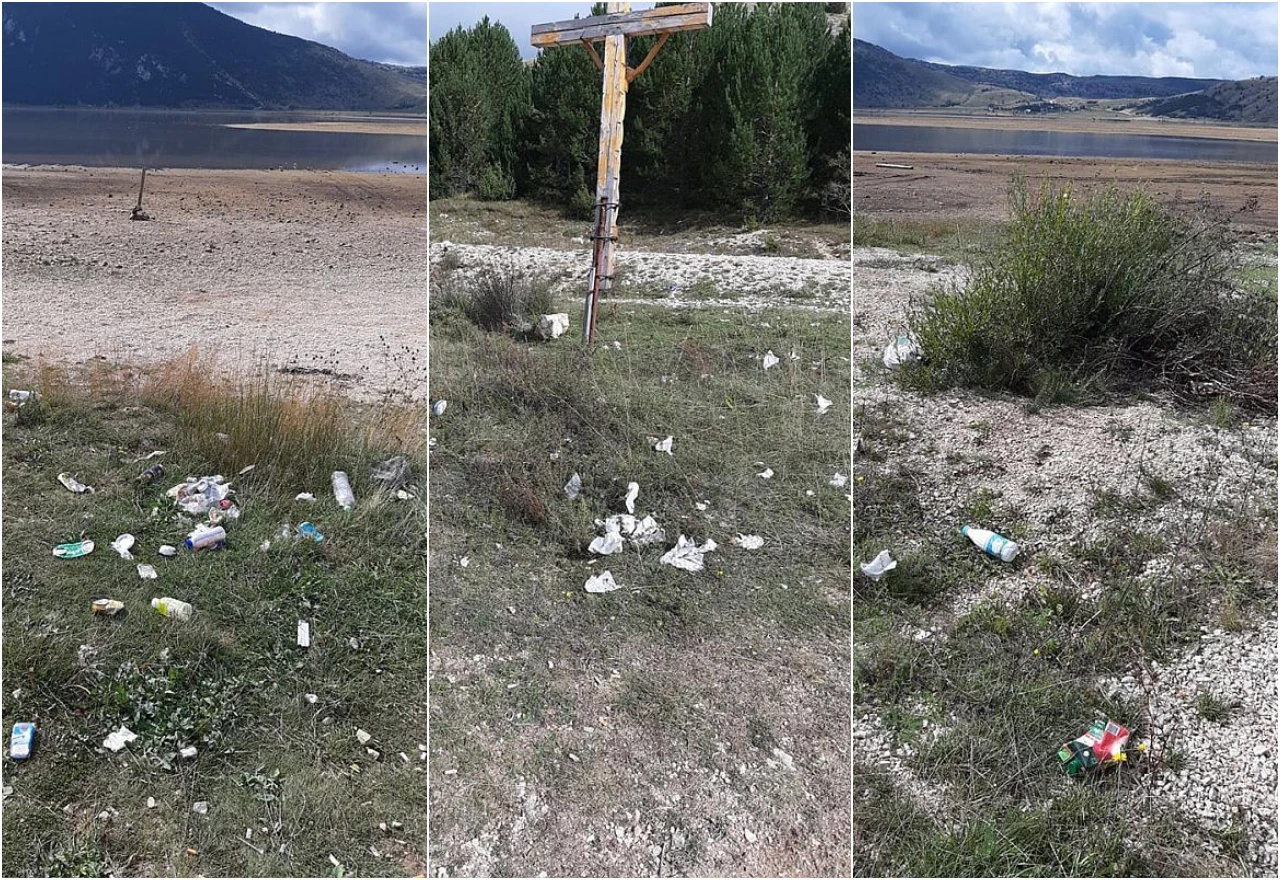 Blidinje: Dođu se uslikati uz jezero i ostave - smeće