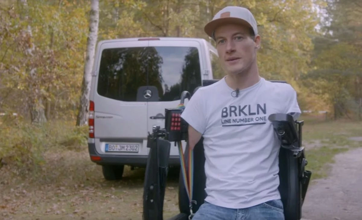 Kako je voziti Mercedes-Benz Sprinter bez ruku i nogu?!