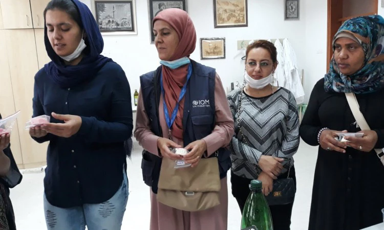 Migrantice će proizvodit antibakterijske sapune i maske