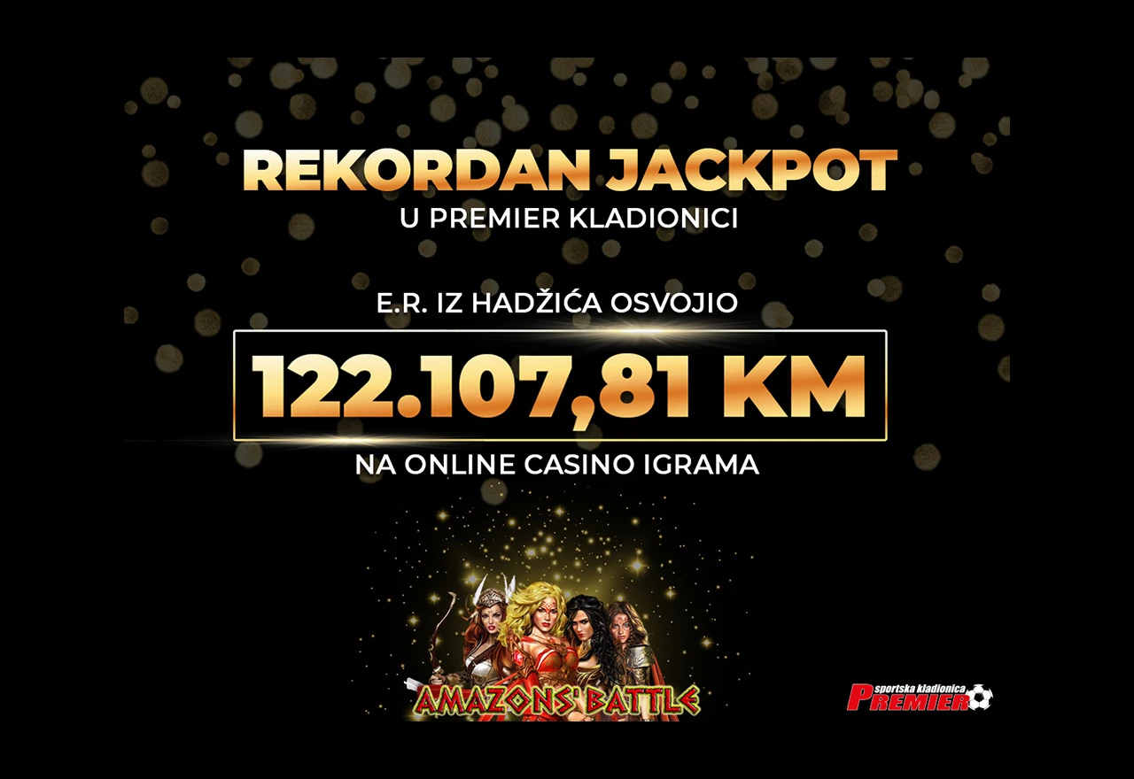 Na ulog od 0,05 KM E.R. iz Hadžića dobio 122.107,81 KM