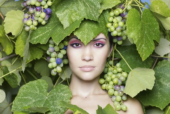 Kako napraviti masku od grožđa