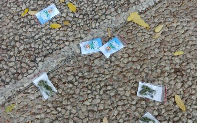 Marihuana padala s neba