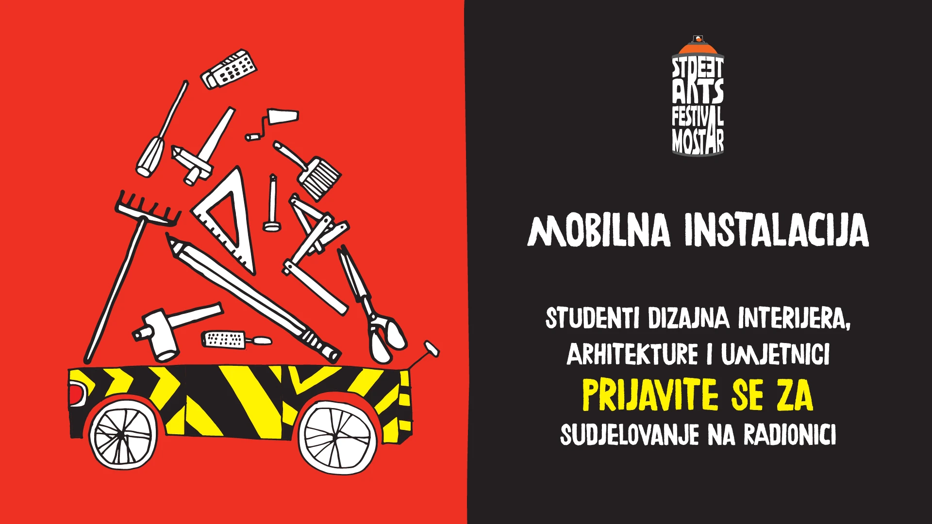 Prijavite se na radionicu i pomozite osmisliti ''mobilnu instalaciju''