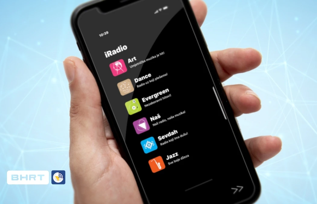 BHRT iRadio aplikacija od danas dostupna na App Store i Google
