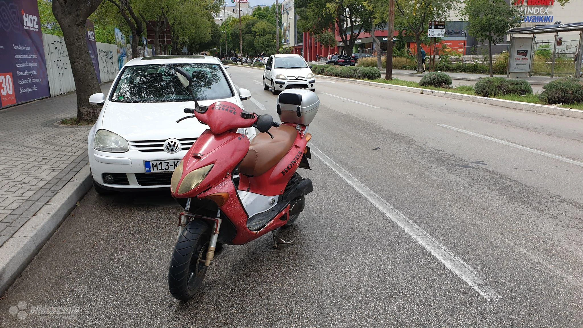 Motociklist teško ozlijeđen u Mostaru