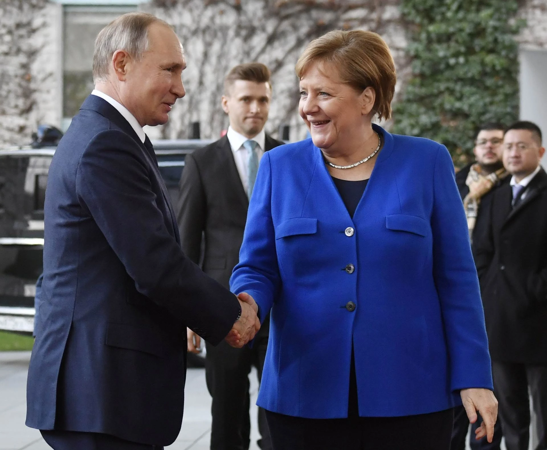 Merkel s Putinom o Bjelorusiji