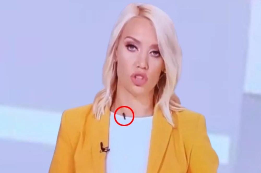Snimka srpske voditeljice mnoge je zgrozila, ali ona je ostala potpuno mirna