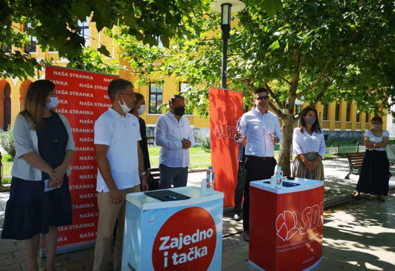 Pao potpis: SDP i Naša stranka skupa na izborima u Mostaru