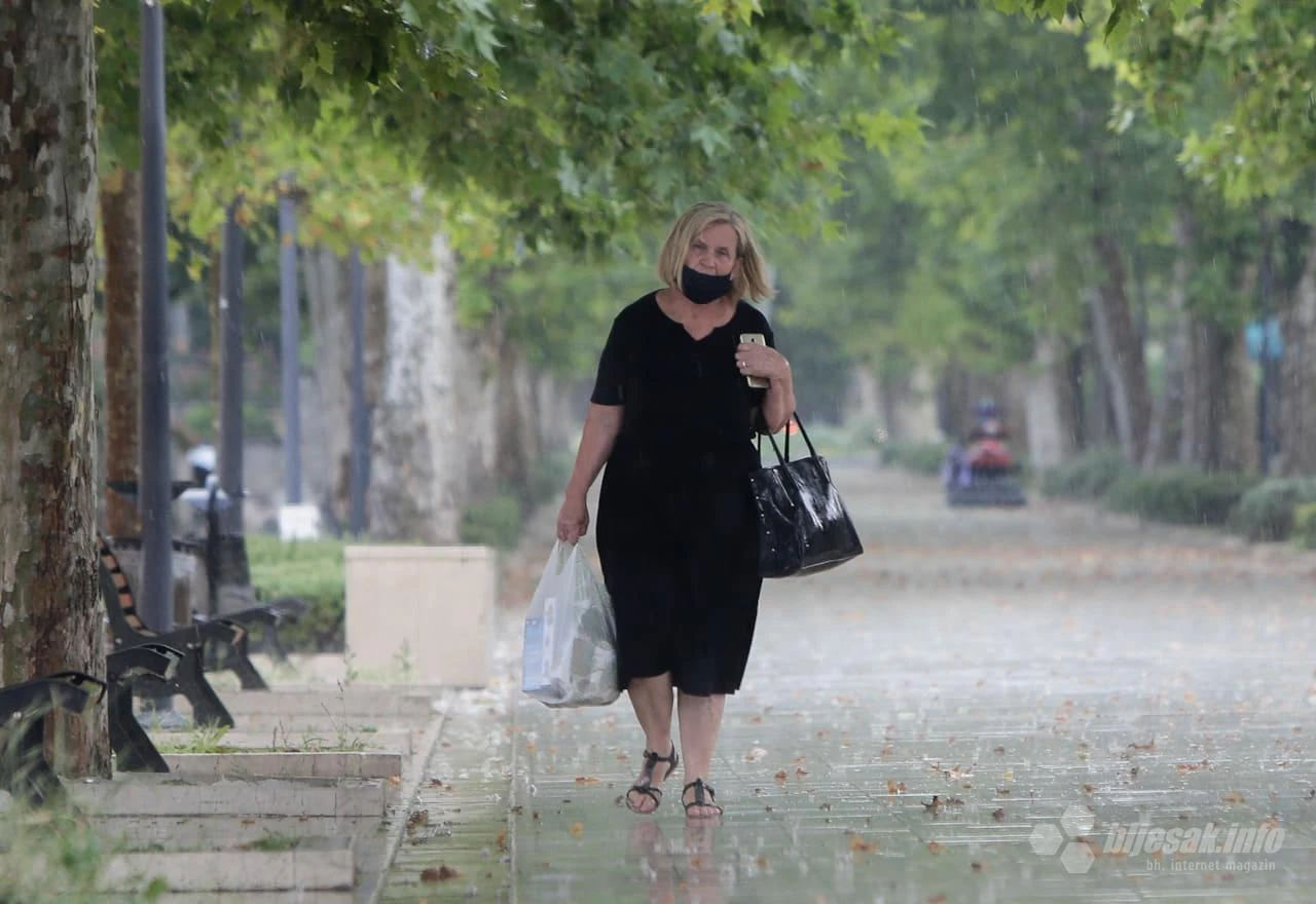 Sutra kiša i pljuskovi u većem dijelu zemlje