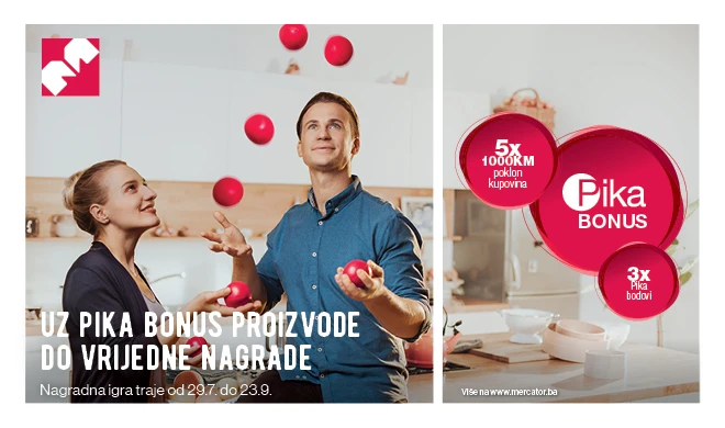 Uz Pika bonus proizvode do vrijedne nagrade